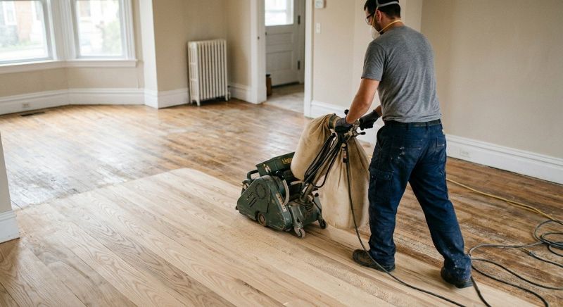 Ash Floor Refinishing