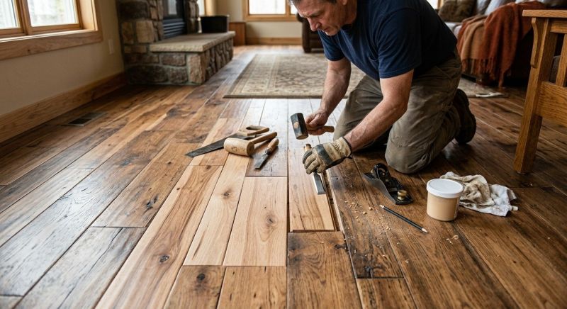 Hickory Floor Repair