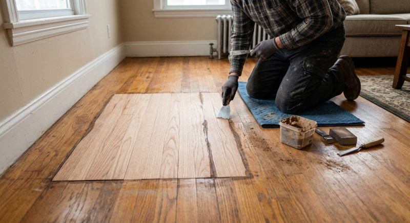 Red Oak Floor Repair