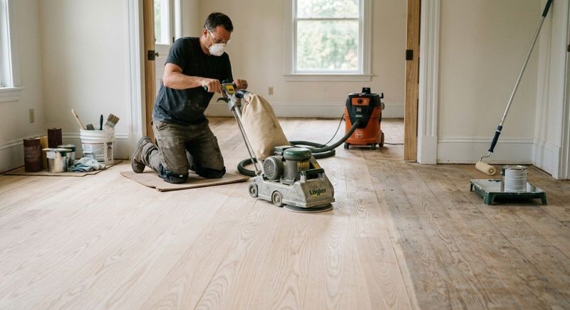 Ash Floor Refinishing in Warrenton, VA