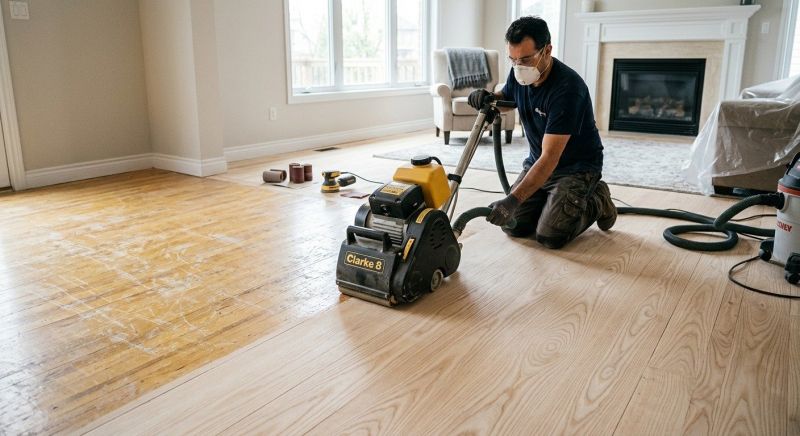 Ash Floor Refinishing in Warrenton, VA