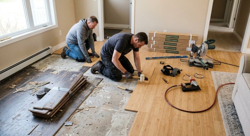 Bamboo Flooring Installation in Warrenton, VA