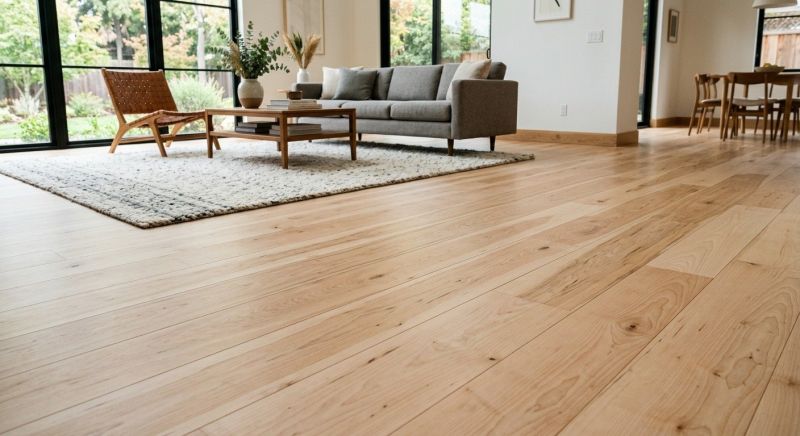 Birch Floor Installation in Warrenton, VA