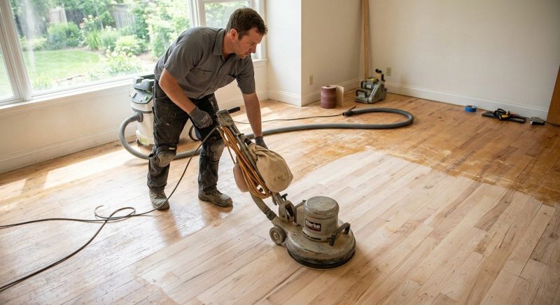 Birch Floor Refinishing in Warrenton, VA