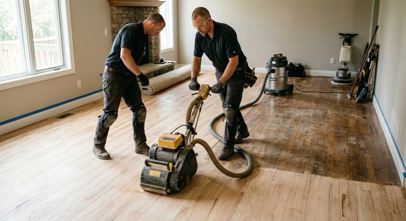 Birch Floor Refinishing in Warrenton, VA