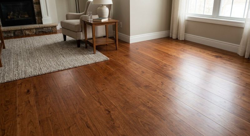 Cherry Floor Installation in Chantilly, VA