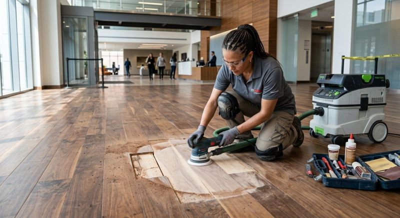 Commercial Hardwood Repair in Ashburn, VA