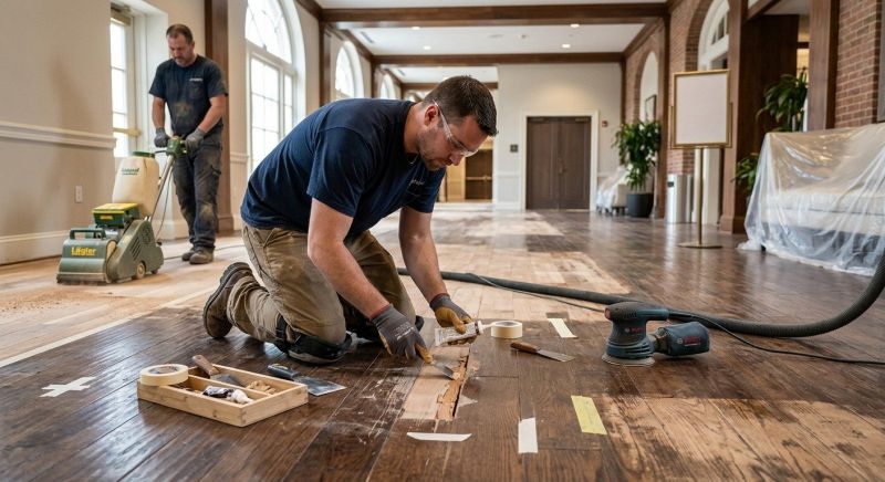Commercial Hardwood Repair in Gainesville, VA