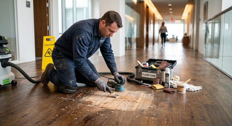 Commercial Hardwood Repair in Warrenton, VA