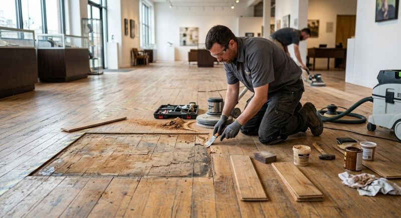 Commercial Hardwood Repair in Prince William County, VA