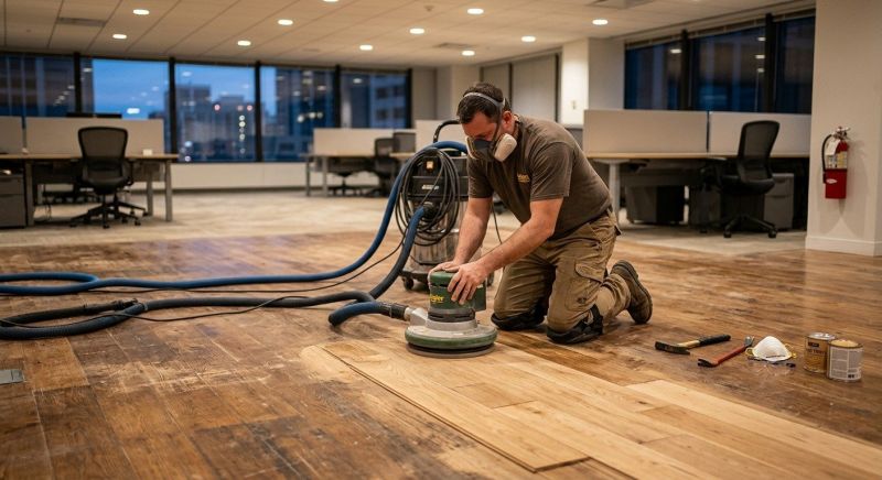 Commercial Wood Floor Repair in Brandy Station, VA