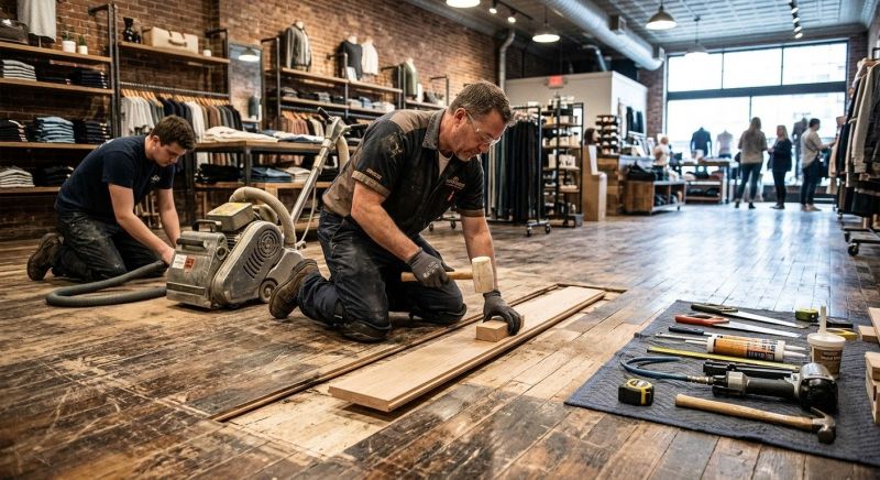 Commercial Wood Floor Repair in Culpeper County, VA