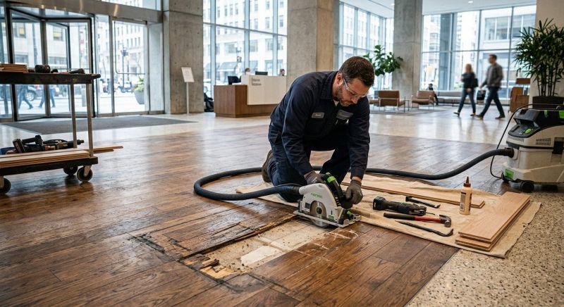 Commercial Wood Floor Repair in Gainesville, VA