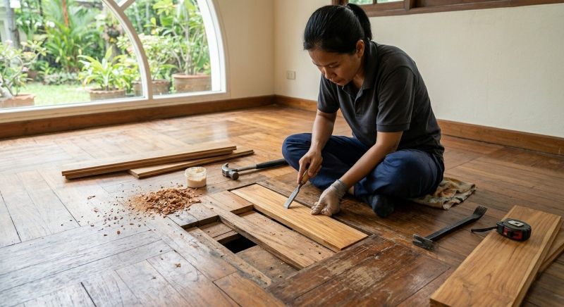 Floor Board Repair in Amissville, VA