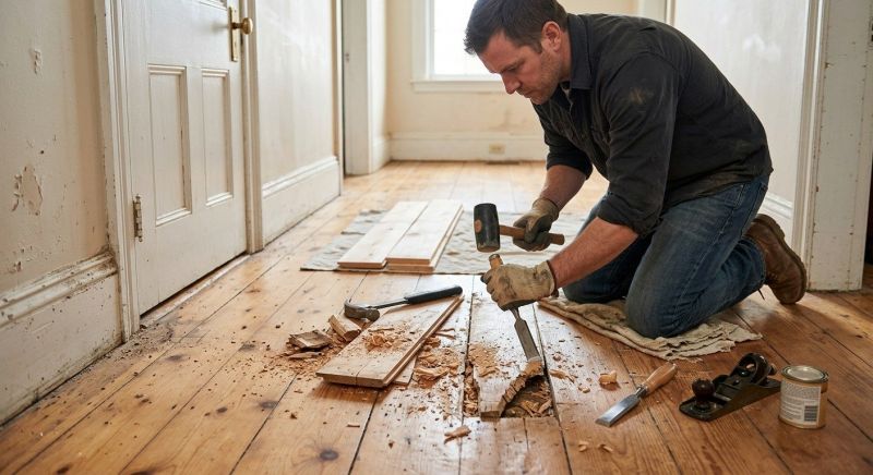 Floor Board Repair in Burke, VA
