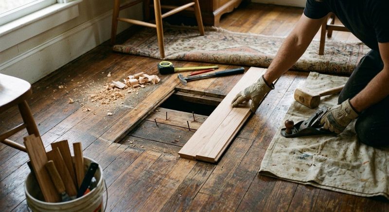 Floor Board Repair in Fauquier County, VA