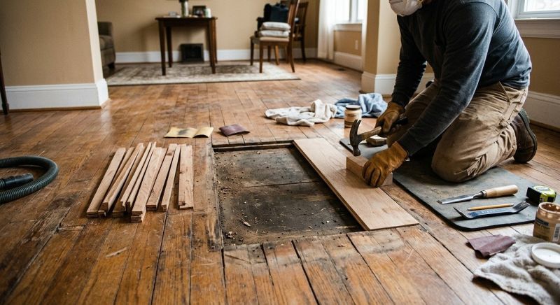 Floor Board Repair in Haymarket, VA