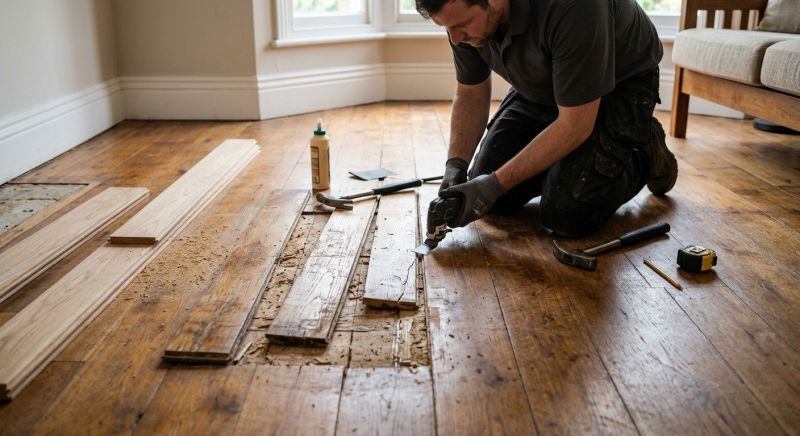 Floor Board Repair in Prince William County, VA