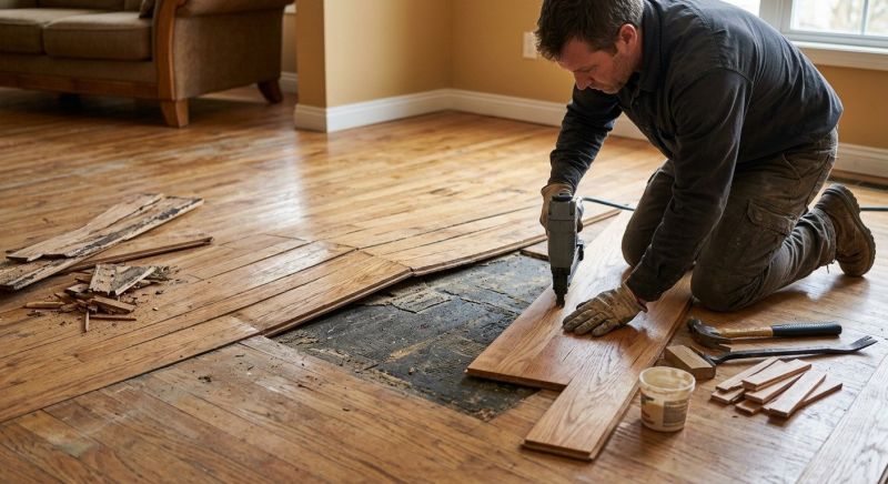 Floor Board Repair in Stafford, VA