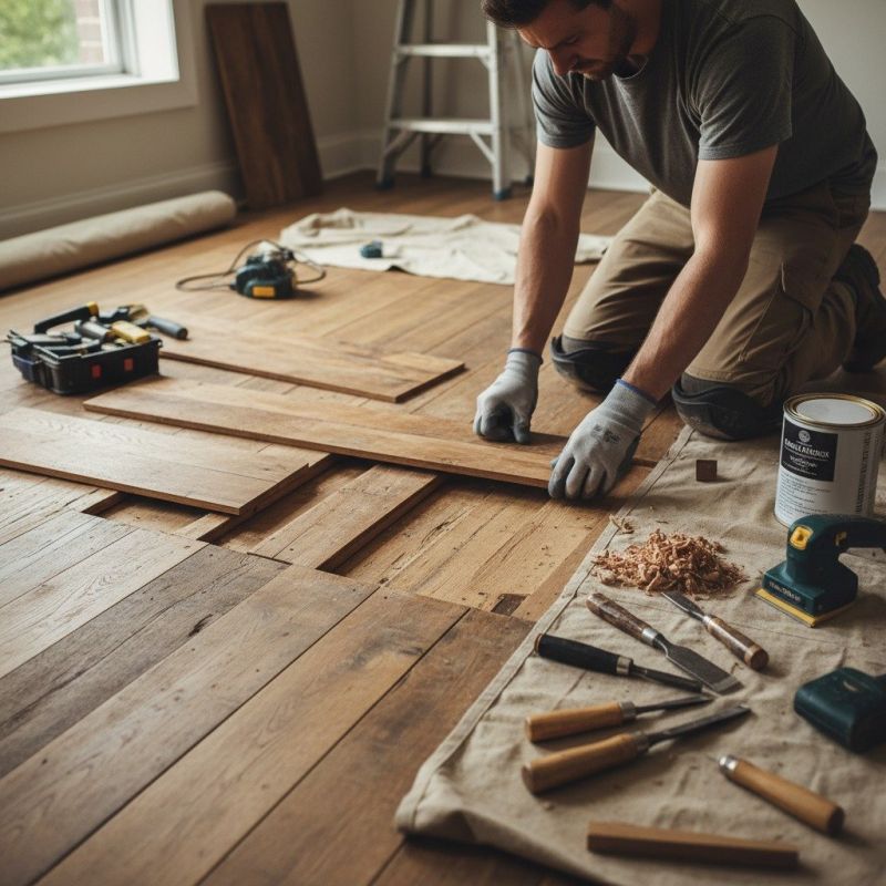 Floor Board Replacement in Fairfax, VA