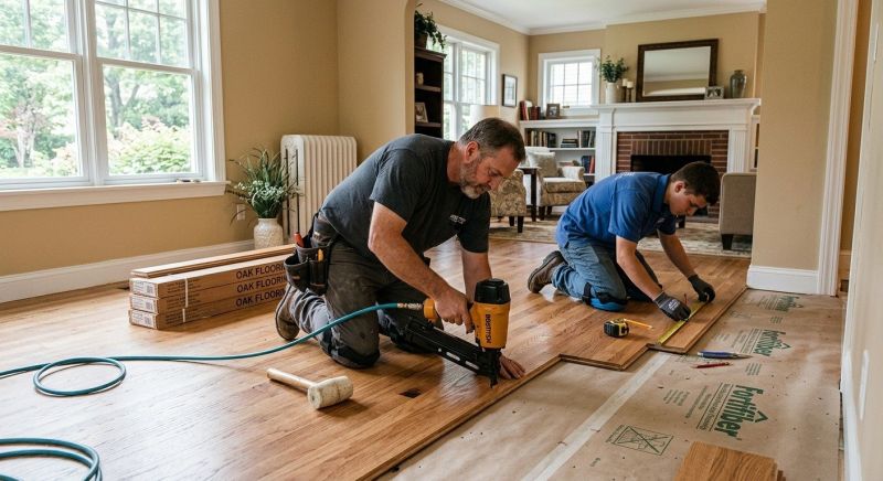 Hardwood Floor Installation in Catlett, VA