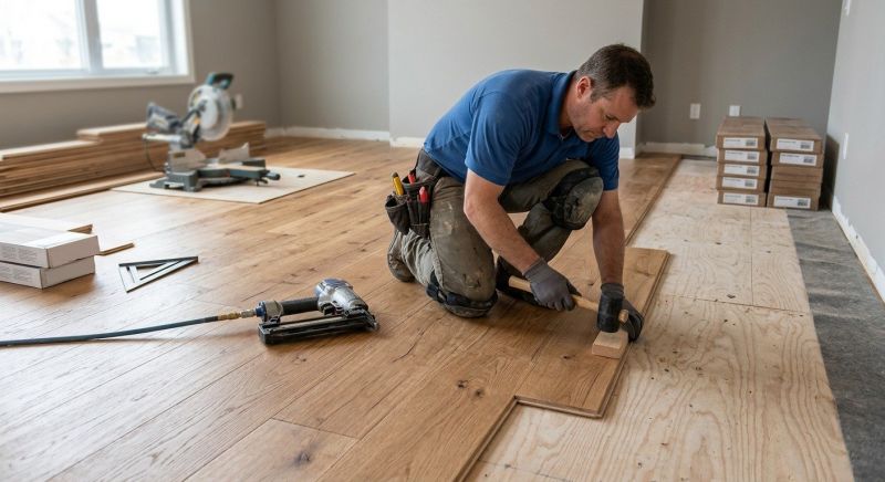 Hardwood Floor Installation in Dumfries, VA