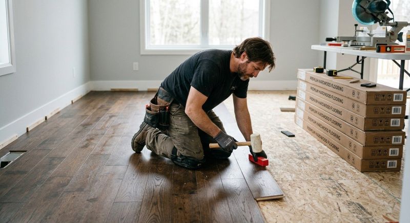 Hardwood Floor Installation in Woodbridge, VA