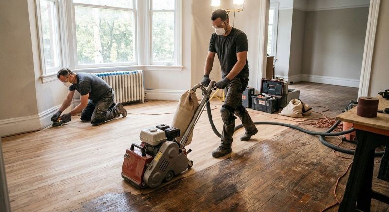 Hardwood Floor Renovation in Warrenton, VA
