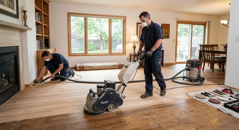 Hardwood Floor Renovation in Warrenton, VA