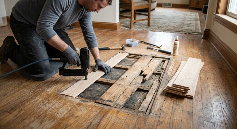 Hardwood Floor Repair in Bristow, VA