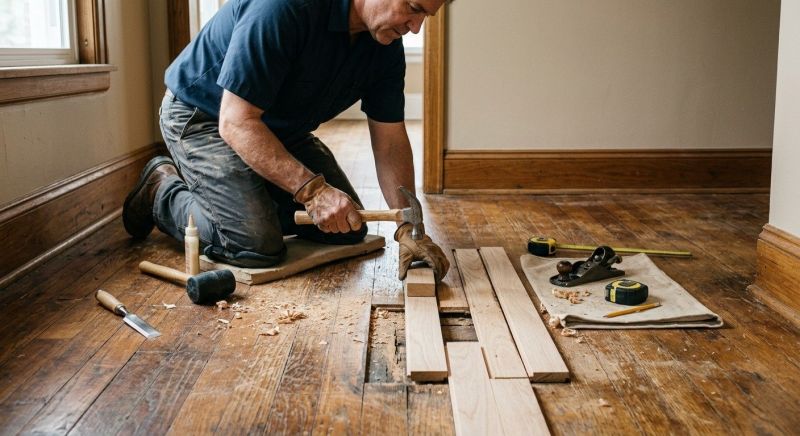 Hardwood Floor Repair in Chantilly, VA