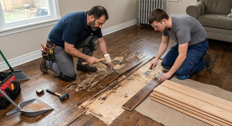 Hardwood Floor Repair in Fauquier County, VA