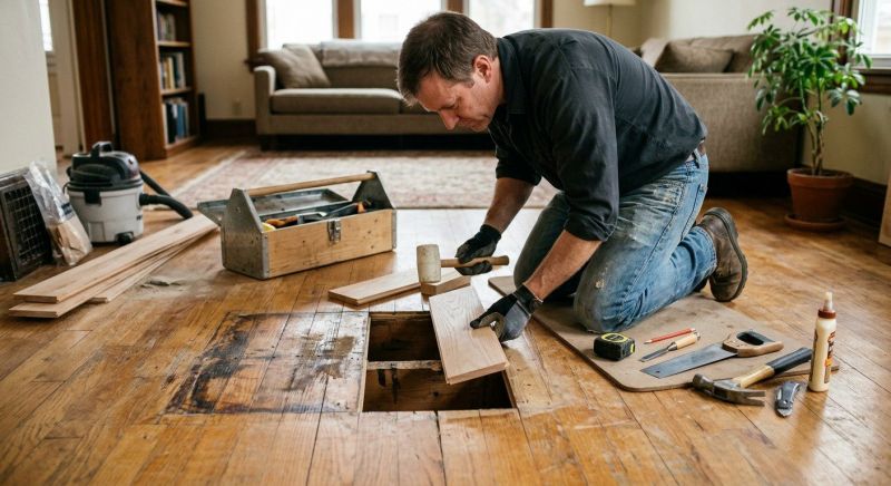 Hardwood Floor Repair in Middleburg, VA