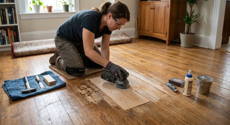 Hardwood Floor Repair in Upperville, VA