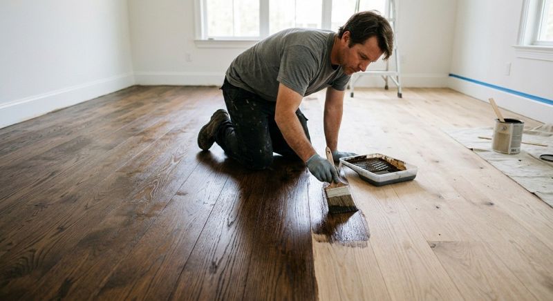 Hardwood Floor Staining in Bealeton, VA