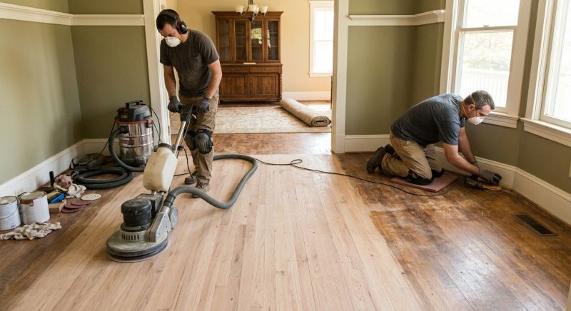 Hardwood Refinishing in Catlett, VA