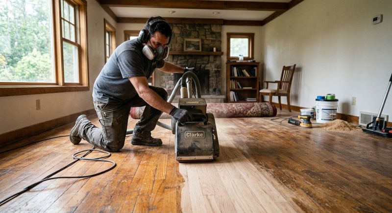 Hardwood Refinishing in Marshall, VA
