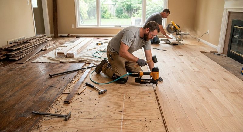 Hardwood Replacement in Aldie, VA