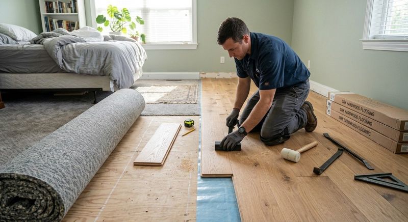 Hardwood Replacement in Catlett, VA