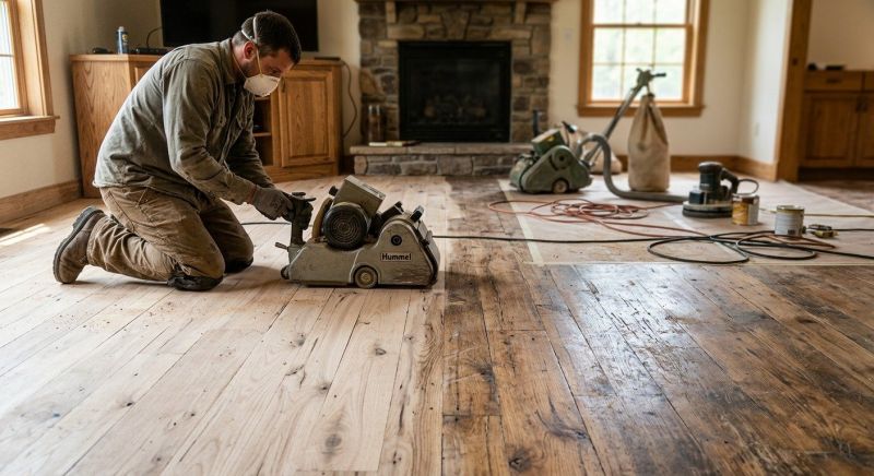 Hickory Floor Refinishing in Warrenton, VA
