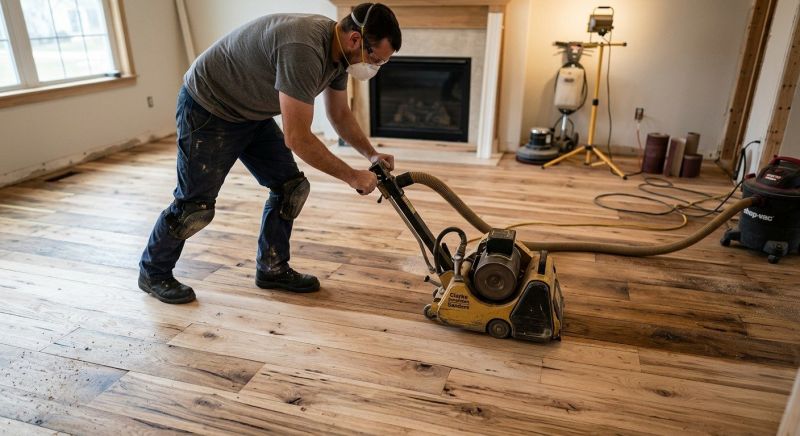Hickory Floor Refinishing in Warrenton, VA