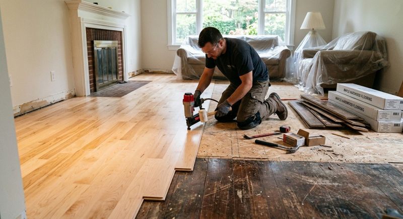 Maple Flooring Installation in Culpeper, VA