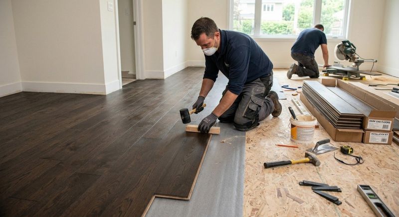 Maple Flooring Installation in Haymarket, VA