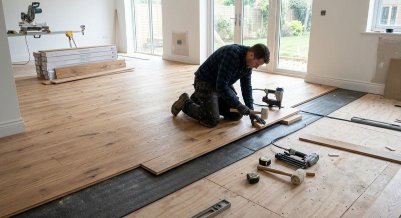 Oak Floor Installation in Culpeper, VA