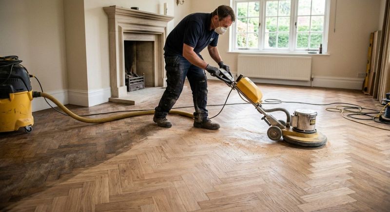 Parquet Floor Refinishing in Warrenton, VA