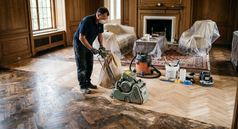 Parquet Flooring Repair in Warrenton, VA