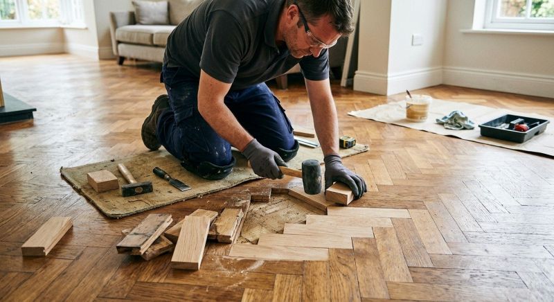 Parquet Flooring Repair in Warrenton, VA