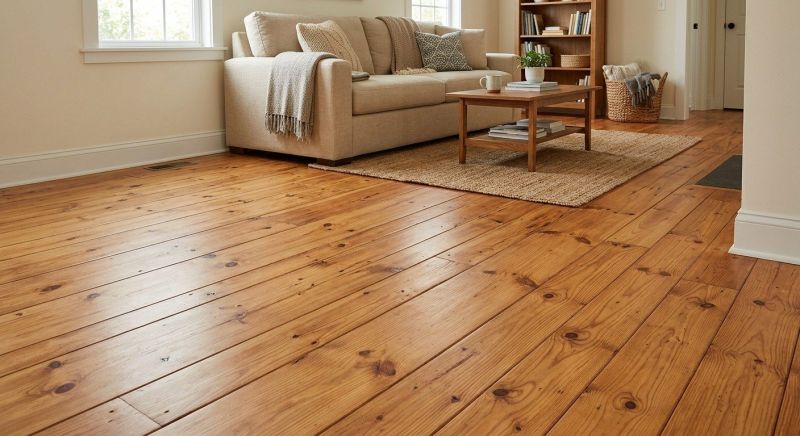 Pine Floor Installation in Warrenton, VA