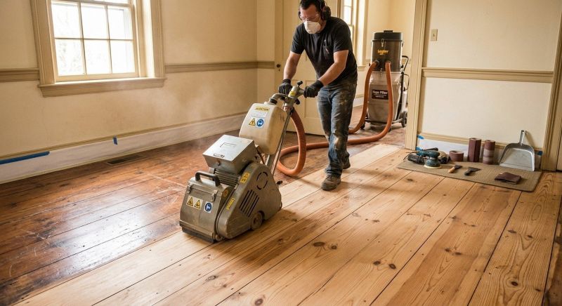 Pine Floor Refinishing in Warrenton, VA