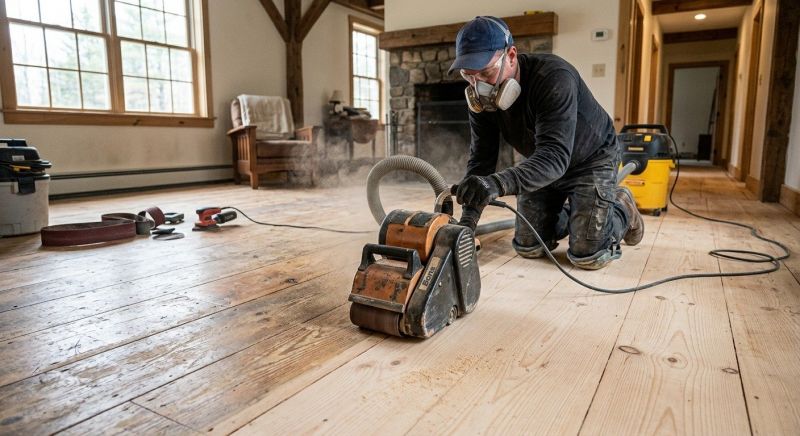 Pine Floor Refinishing in Warrenton, VA